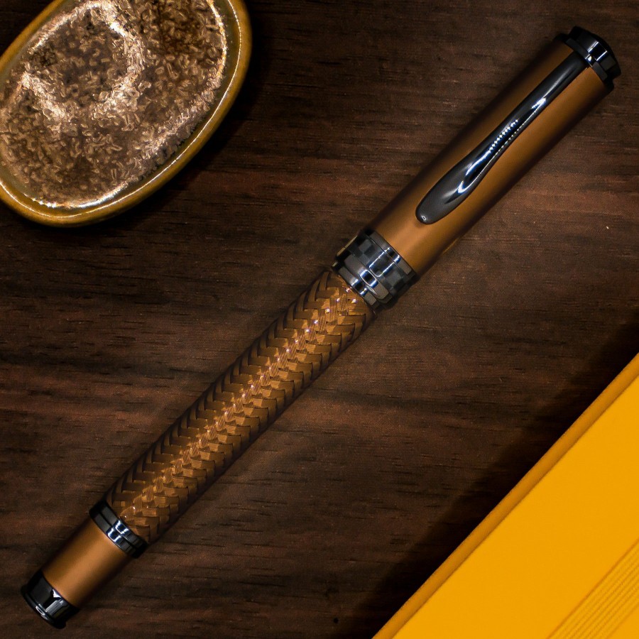 Rollerball Pens * | Flash Sale Monteverde Innova Formula M Rollerball Pen, Gold