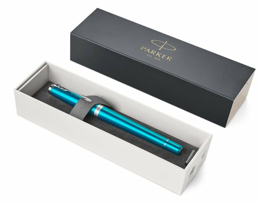 Fountain Pens * | Deals Parker Urban Vibrant Blue Fountain Pen, Medium Nib