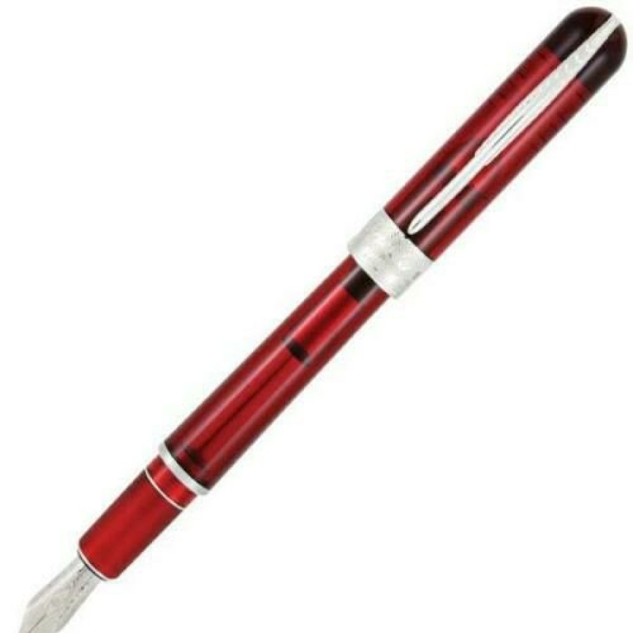 Fountain Pens * | Best Pirce Pineider Avatar Ur Demo Fountain Pen, Wine Red, Extra Fine Nib