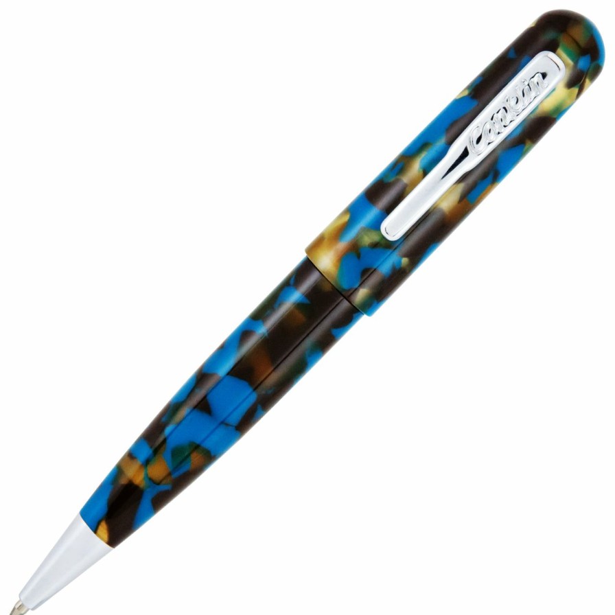 Ballpoint Pens * | New Conklin All American Ballpoint Pen, Southwest Turquoise