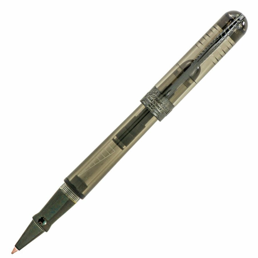 Rollerball Pens * | Best Deal Pineider Avatar Ur Demo Black Rollerball Pen, Fume