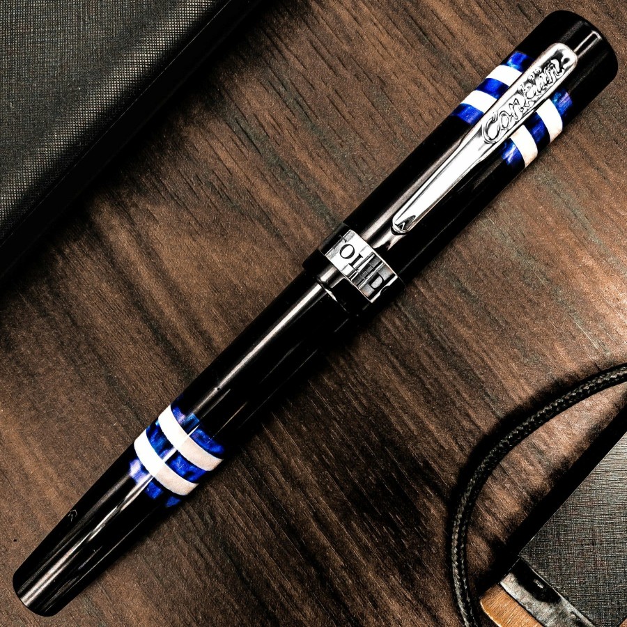 Fountain Pens * | Flash Sale Conklin Toledo Fountain Pen, Blue