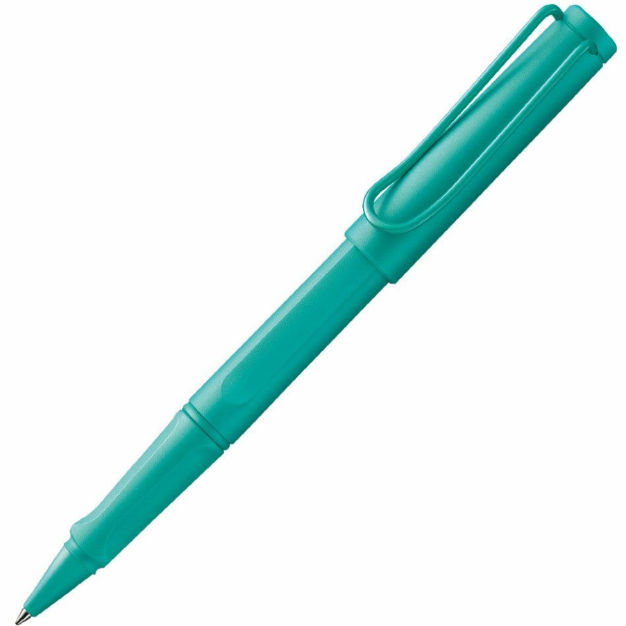 Rollerball Pens * | Hot Sale Lamy 2020 Special Edition Safari Rollerball Pen, Aquamarine