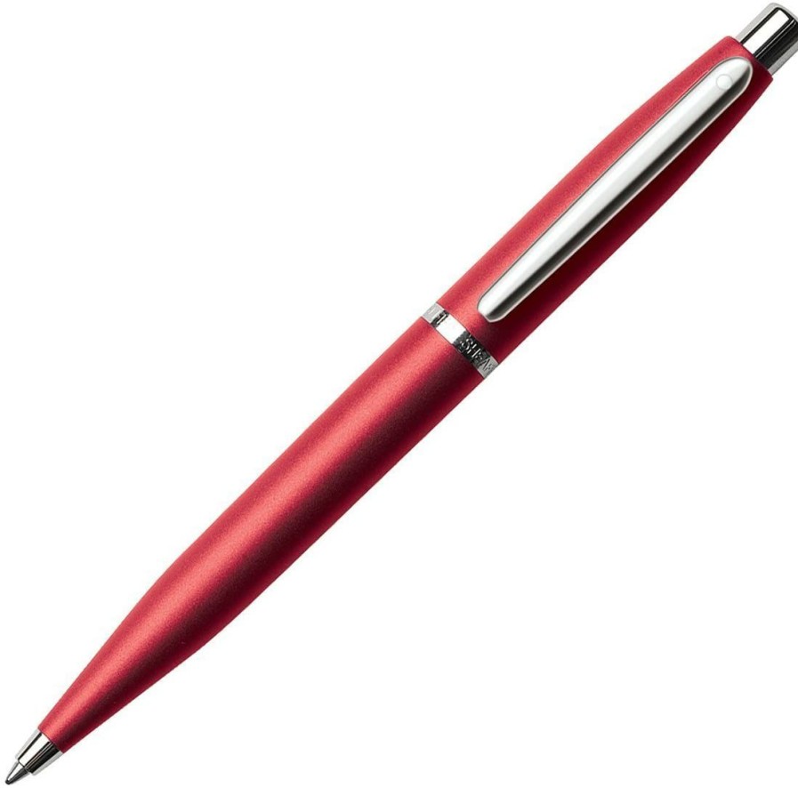 Ballpoint Pens * | Cheapest Sheaffer Vfm Ballpoint Pen, Red & Chrome