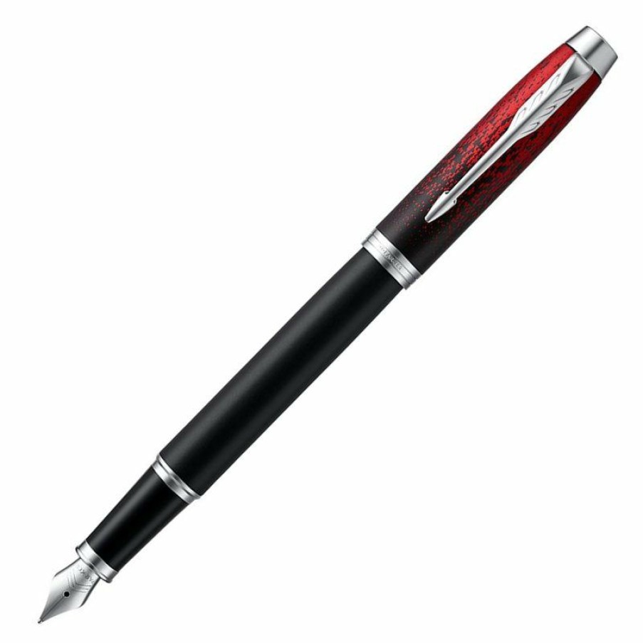 Fountain Pens * | Discount Parker Im Special Edition Fountain Pen, Ignite Red, Medium Nib