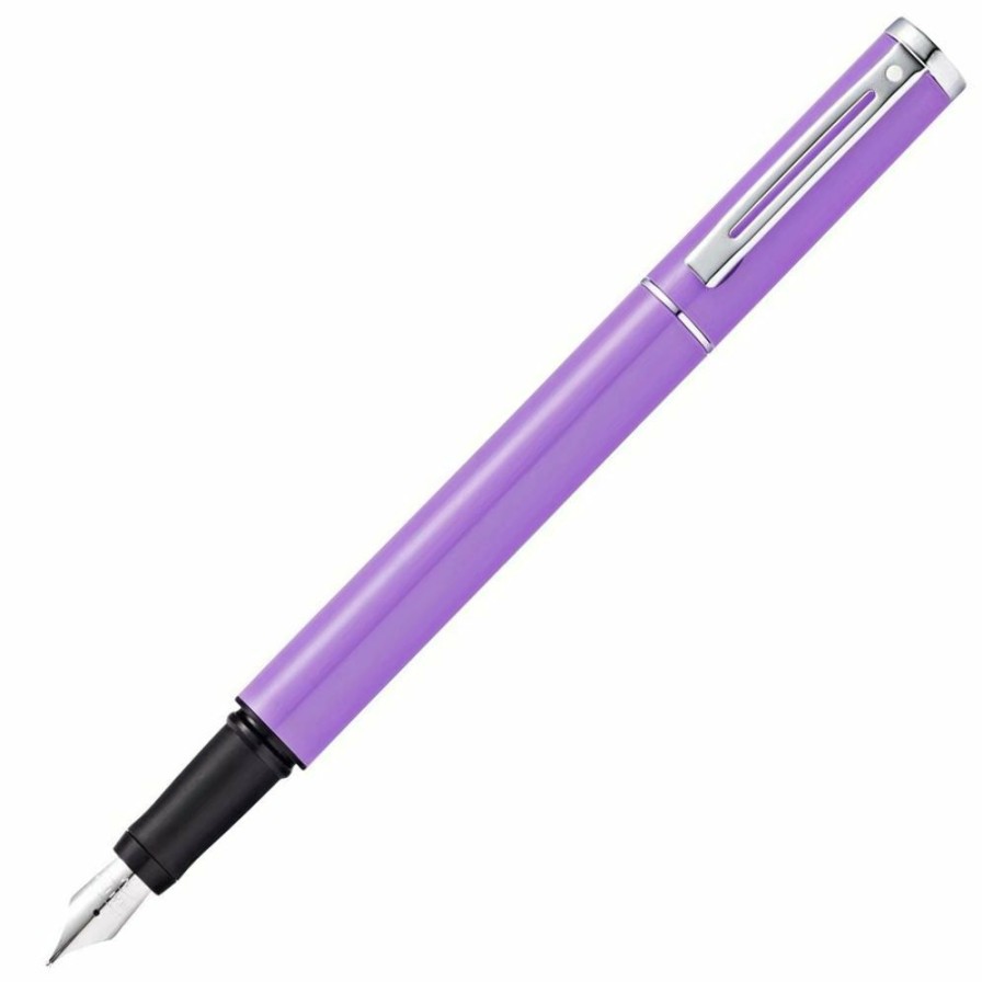 Fountain Pens * | Deals Sheaffer Pop Glossy Fountain Pen, Purple Lilac