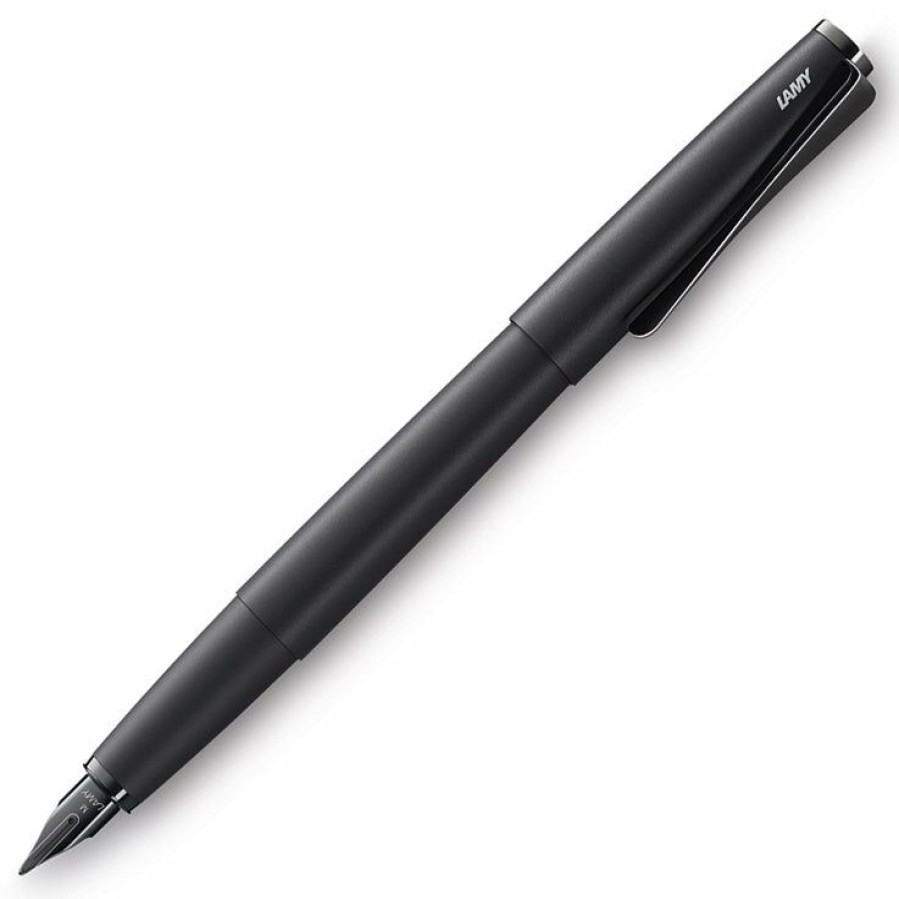 Fountain Pens * | Best Sale Lamy Studio Lx Fountain Pen, All Black