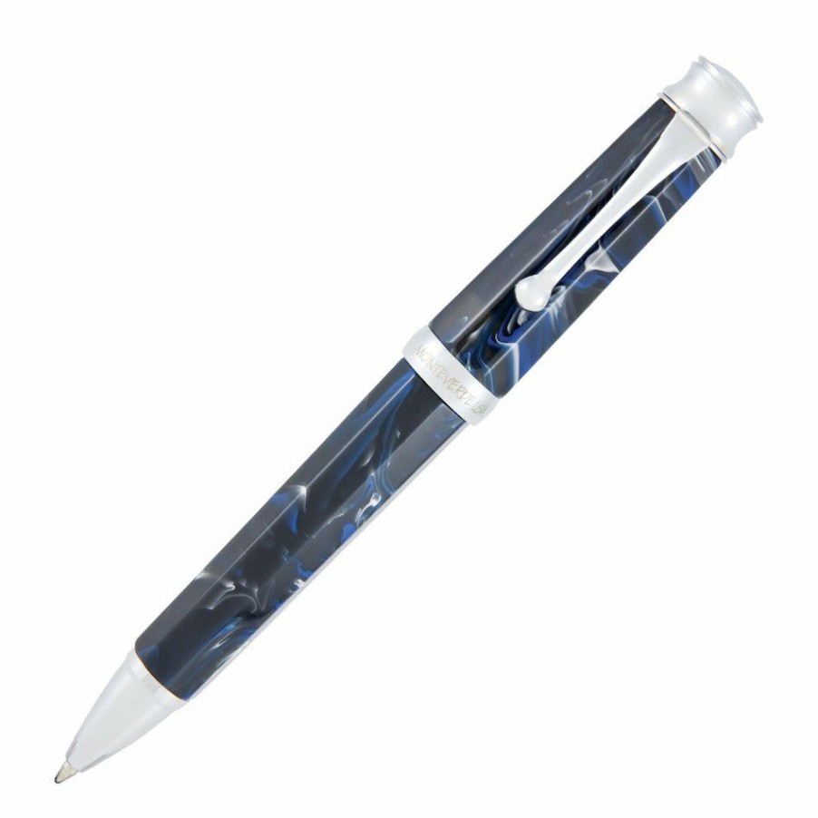 Ballpoint Pens * | Brand New Monteverde Essenza Ballpoint Pen, Storm Clouds