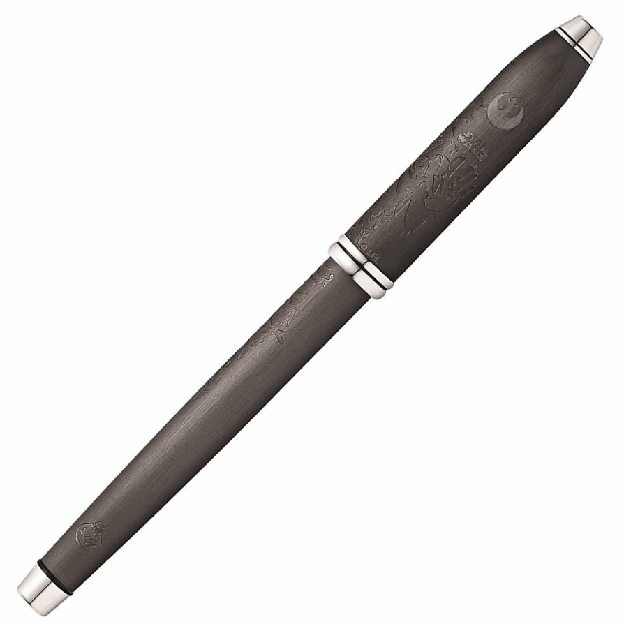 Fountain Pens * | Cheap Cross Townsend Star Wars Fountain Pen, Limited Edition, Hans Solo, Medium Nib