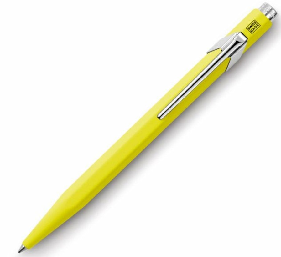 Ballpoint Pens * | Best Reviews Of Caran D'Ache 849 Ballpoint Pen Flourescent Yellow , #849.470